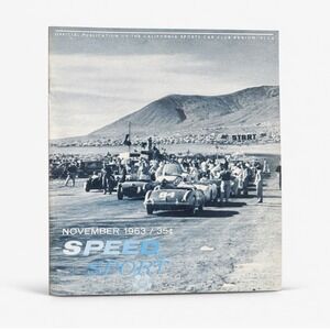 Vintage November 1963‎ Speed & Sport Magazine SCCA California Racing Sunbeam Ad